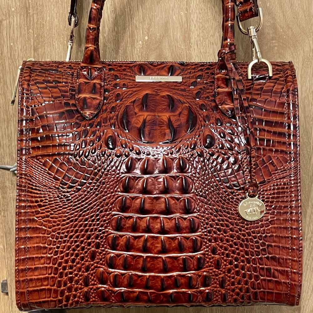 Beautiful Used 1 Time Brahmin Purse.